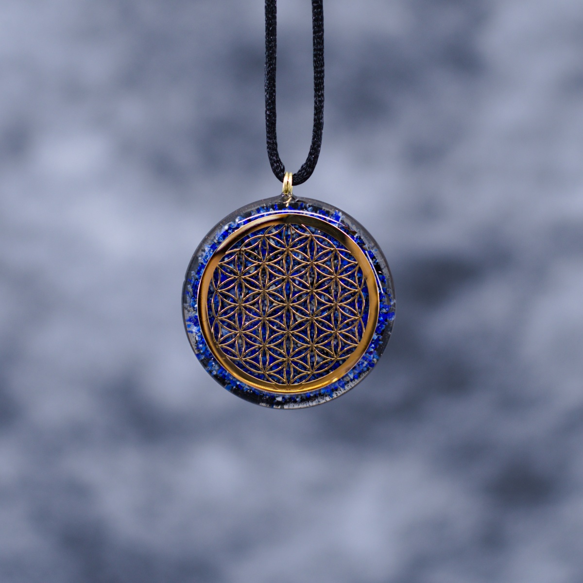 Orgonitni obesek, lapis lazuli, roa ivljenja